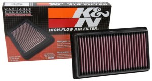 Kia Rio Performance Air Intake - K&N Engineering - High-Flow Drop In - `17-`18